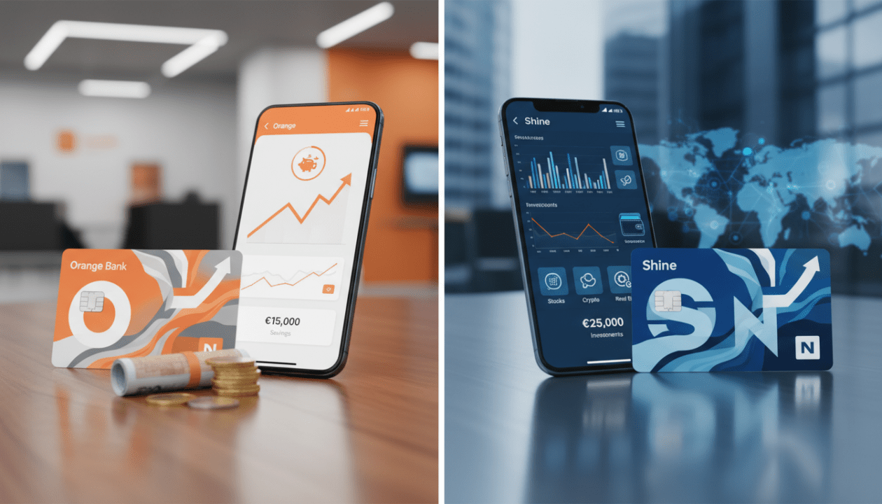 découvrez un comparatif détaillé entre orange bank et shine, analysant leurs options d’épargne et d’investissement pour choisir la solution la mieux adaptée à vos besoins financiers.