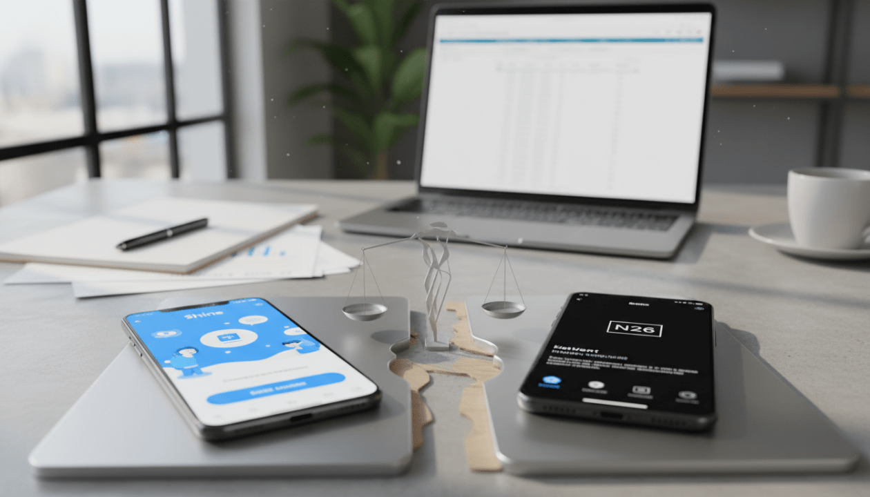 découvrez quelle néo banque choisir pour la gestion de vos comptes professionnels entre shine et n26. analyse des fonctionnalités, tarifs et services pour optimiser votre gestion financière.